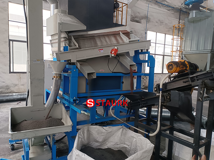 China Dry air shaking table