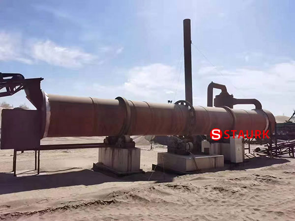 China Manganese ore rotary dryer