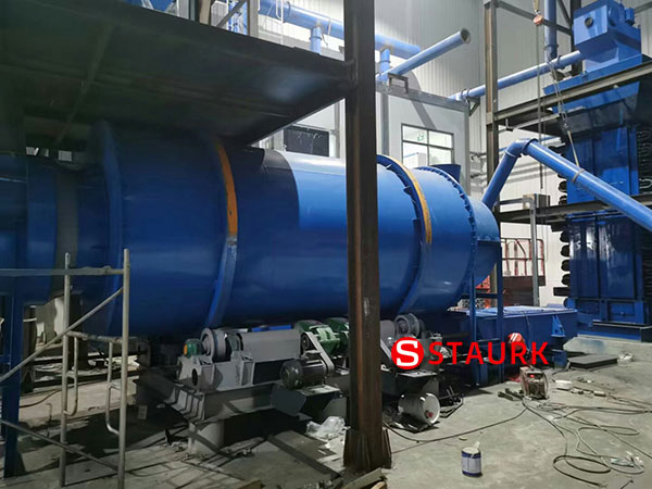 China Tungsten ore rotary dryer