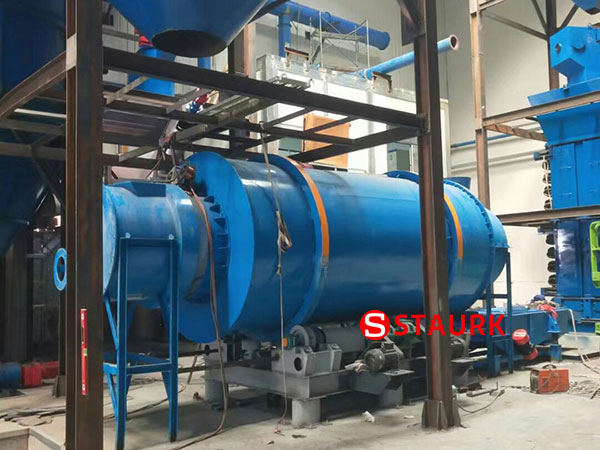 China Tungsten ore rotary dryer