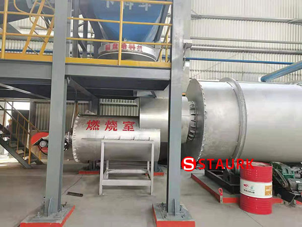 China Ilmenite ore rotary dryer