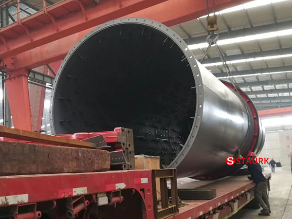 China Copper concentrate rotary dryer