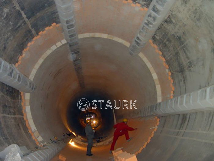 Lining liner of lime rotary kiln