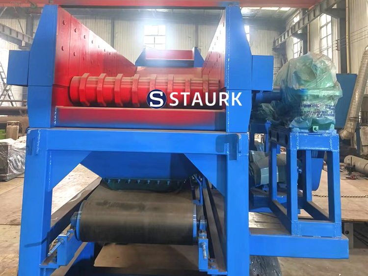 China roller screen separator sorting for coal mine stone soil mud - staurk