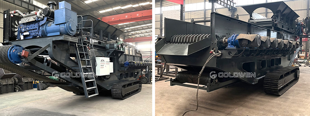 Truck model wobble feeder