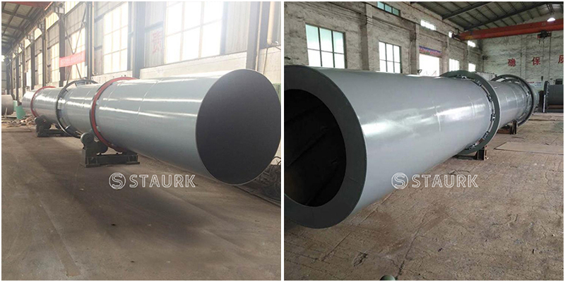 Zinc Concentrates rotary dryer