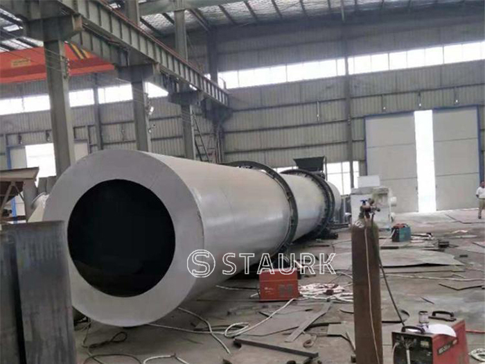 China Iron Ore rotary dryer for sale, Iron mining powder clay rotary dryer oven